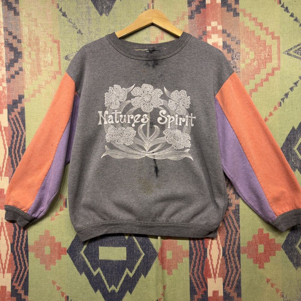 Natures Spirit Vintage Sweatshirt Size Small 80s